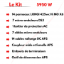 Kit solaire 5950W LONGi pour autoconsommation