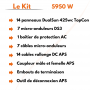 Kit solaire 5950W DualSun pour autoconsommation