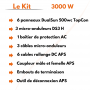 Kit solaire 3000W DualSun pour autoconsommation