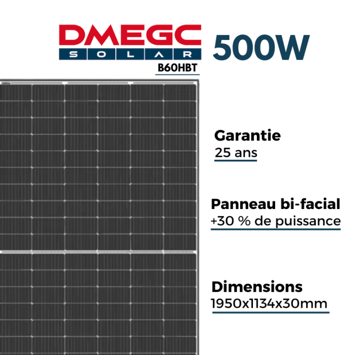 Kit solaire autoconsommation de 3000W - DMEGC