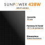 Kit solaire 2996W SunPower pour autoconsommation