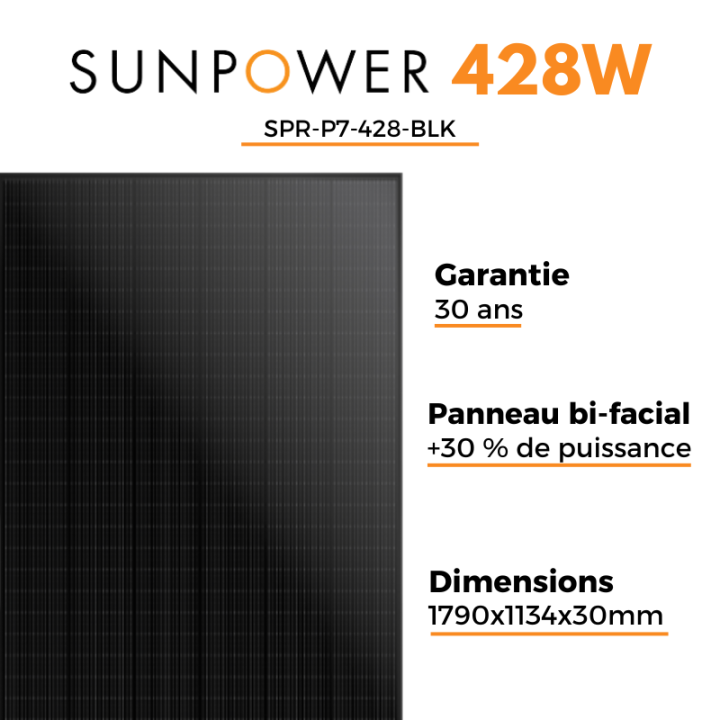 Kit solaire autoconsommation de 8988W - SunPower Performance 7