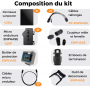 Kit solaire 8988W SunPower pour autoconsommation