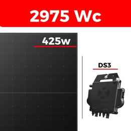 Kit solaire autoconsommation de 2975W