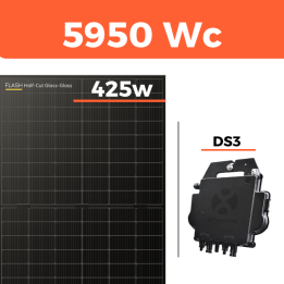 Kit solaire autoconso DualSun 425Wc Top Con - 5950W