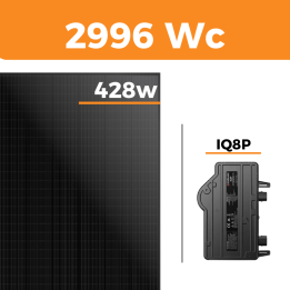 Kit solaire autoconsommation de 2996W - SunPower Performance 7