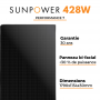 Kit solaire Sunpower - Autoconsommation 8988W - Avec installation