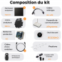 Kit solaire DualSun - Autoconsommation 3000W - Avec installation