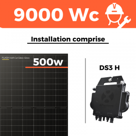 Kit solaire DualSun - Autoconsommation 9000W - Avec installation