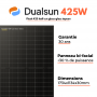 Kit solaire DualSun - Autoconsommation 2975W - Avec installation