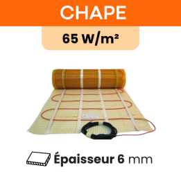 Plancher chauffant électrique 10 W/ml de 140 à 1970 W pour carrelage