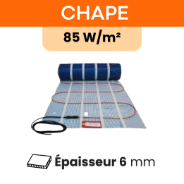 Plancher chauffant électrique 17 W/ml de 190 à 2640 W pour carrelage