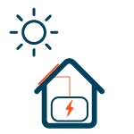 Batteries solaires maison