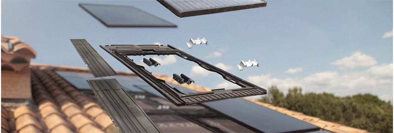 Système d'intégration toiture pour panneaux solaires pv