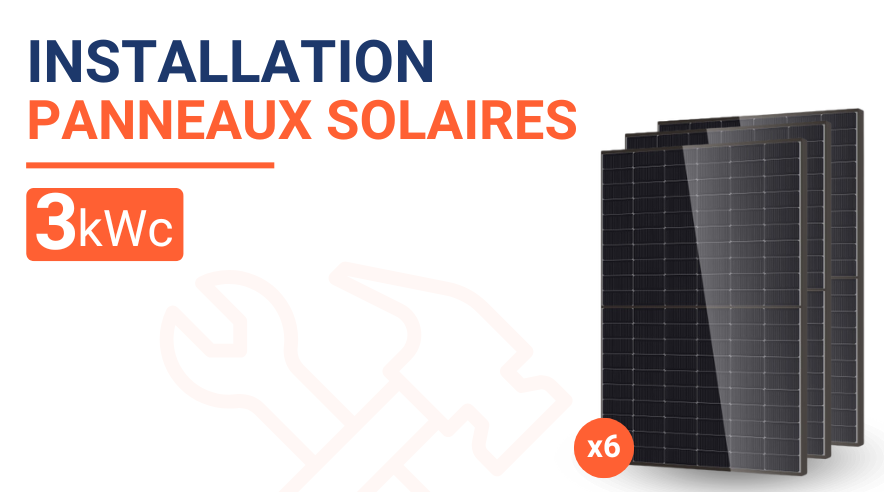 Installation solaire 3kWc